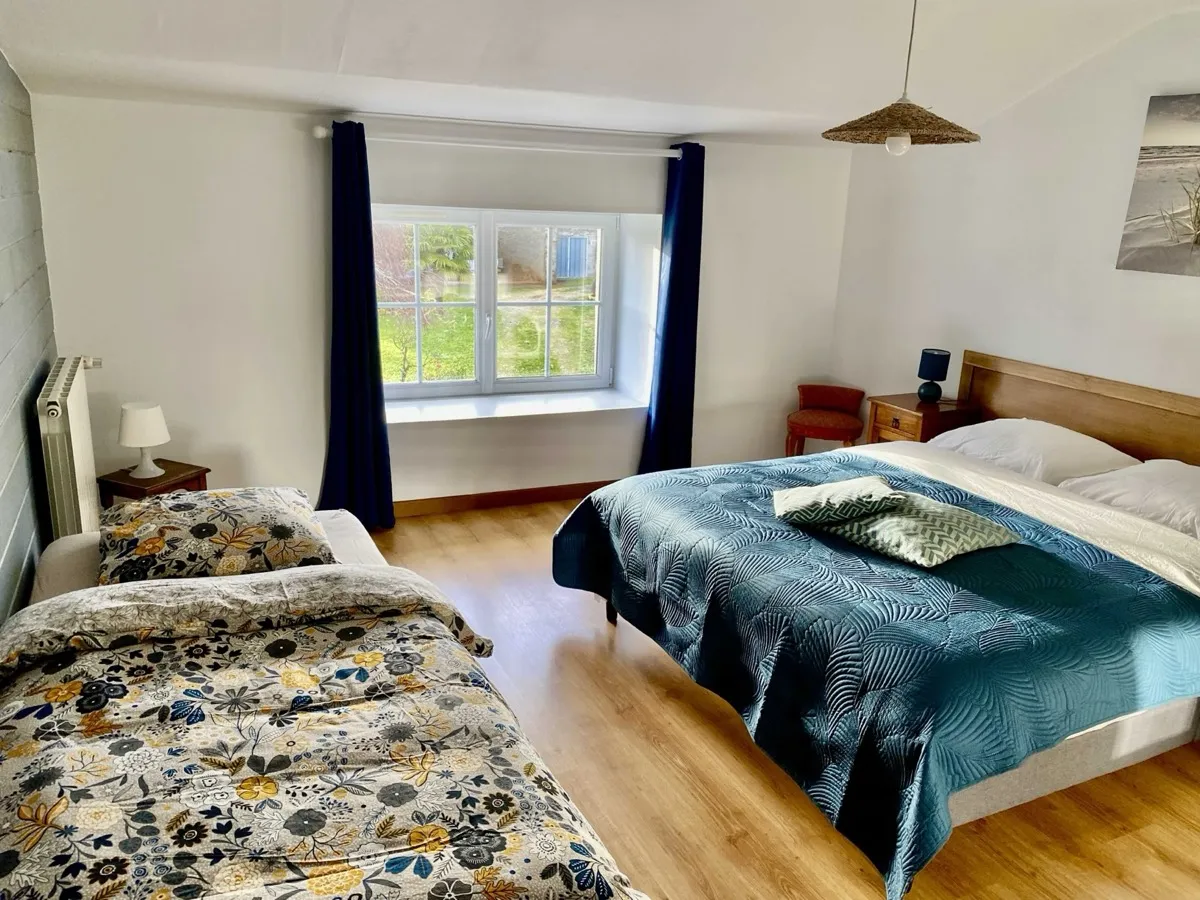 Chambre bleue